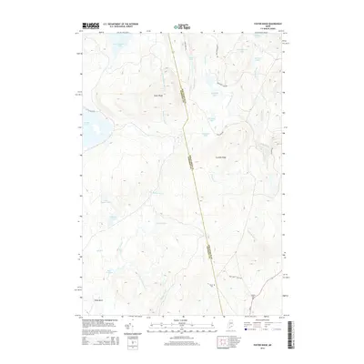 2014 Map of Foster Ridge, 2014 Print