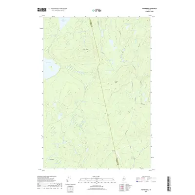 2018 Map of Foster Ridge, 2018 Print
