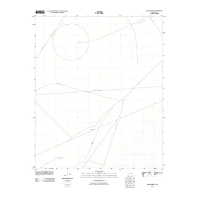2010 Map of Foster Well, 2010 Print