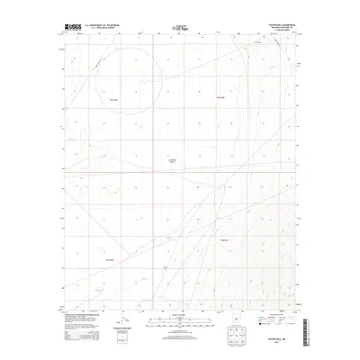 2013 Map of Foster Well, 2013 Print