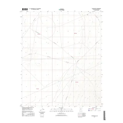 2017 Map of Foster Well, 2017 Print