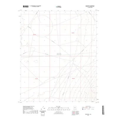 2023 Map of Foster Well, 2023 Print