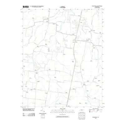 2010 Map of Fosterville, 2010 Print