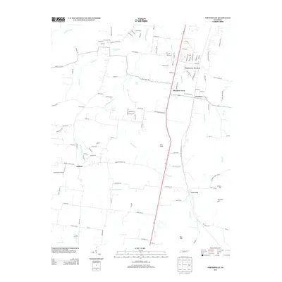 2013 Map of Fosterville, 2013 Print