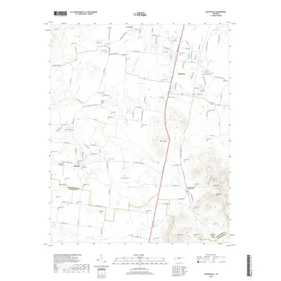 2019 Map of Fosterville, 2019 Print
