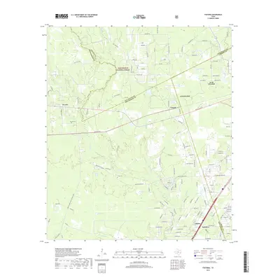 2019 Map of Fostoria, 2019 Print