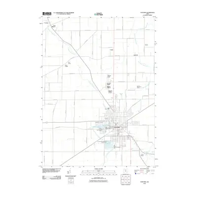 2010 Map of Fostoria, 2010 Print