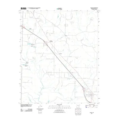 2011 Map of Fouke, 2011 Print