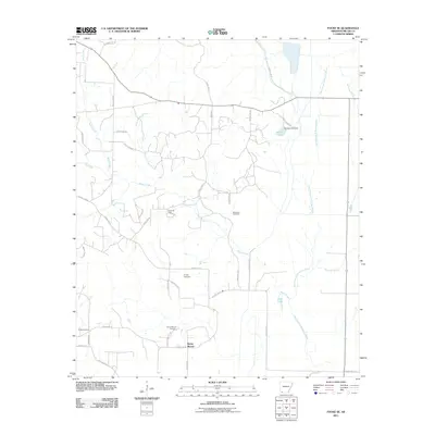 2011 Map of Fouke SE, 2011 Print