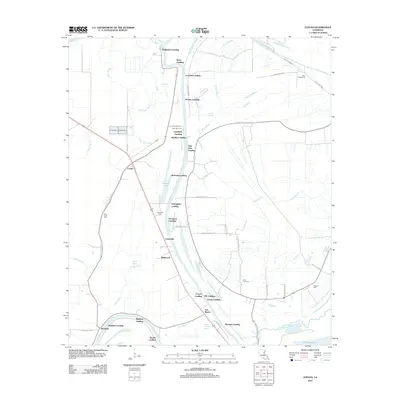 2012 Map of Foules, 2012 Print