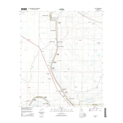 2015 Map of Foules, 2015 Print