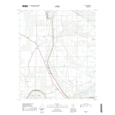 2018 Map of Foules, 2018 Print