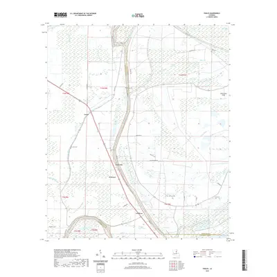 2020 Map of Foules, 2020 Print