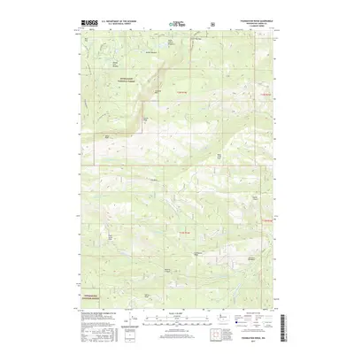 2017 Map of Foundation Ridge, 2017 Print