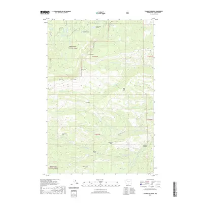 2020 Map of Foundation Ridge, 2020 Print