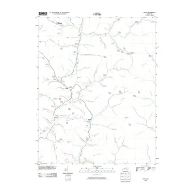 2010 Map of Fount, 2010 Print
