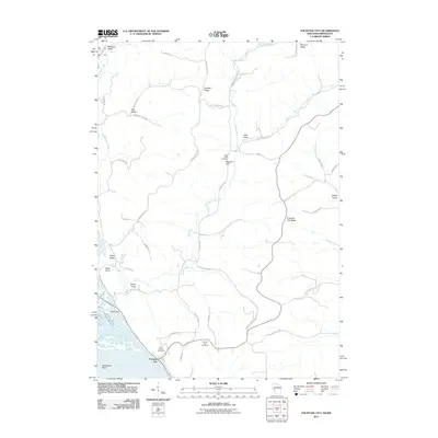 2011 Map of Fountain City, 2011 Print