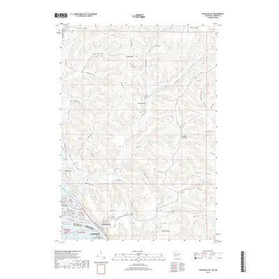 2018 Map of Fountain City, 2018 Print