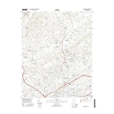 2016 Map of Fountain City, 2016 Print