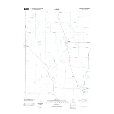 2013 Map of Fountain City, 2013 Print