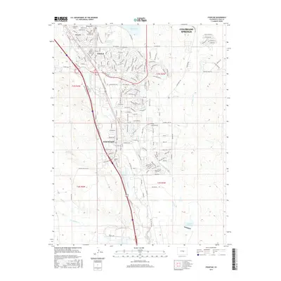 2016 Map of Fountain, 2016 Print