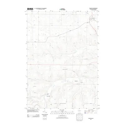 2013 Map of Fountain, 2013 Print