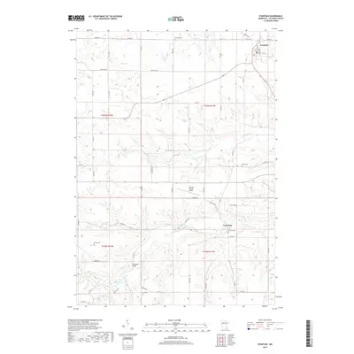 2019 Map of Fountain, 2019 Print