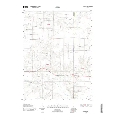 2018 Map of Fountain Green, 2018 Print