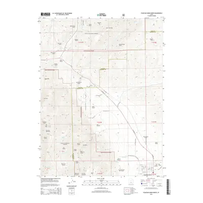 2014 Map of Fountain Green North, 2014 Print