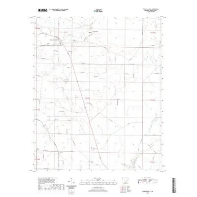 2020 Map of Fountain Hill, 2020 Print