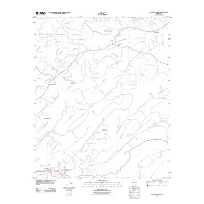 2011 Map of Fountain Lake, 2011 Print