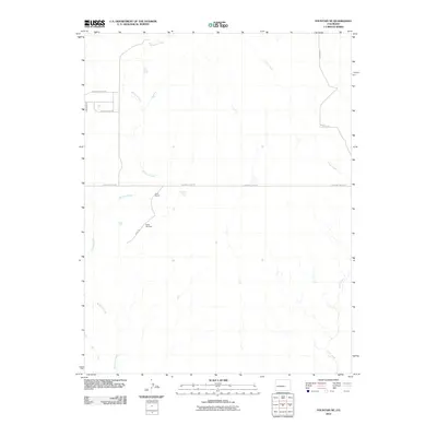 2010 Map of Fountain NE, 2010 Print