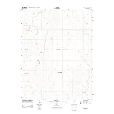 2013 Map of Fountain NE, 2013 Print