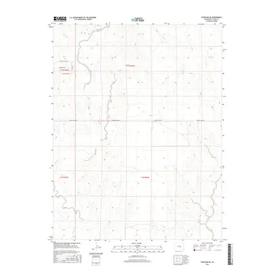 2016 Map of Fountain NE, 2016 Print