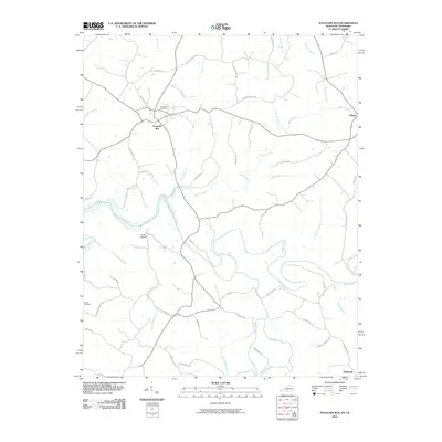 2010 Map of Fountain Run, 2010 Print