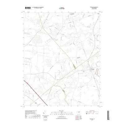2019 Map of Fountain, 2019 Print