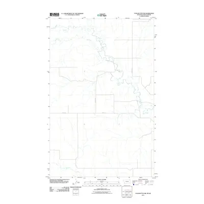 2011 Map of Four Buttes NW, 2011 Print
