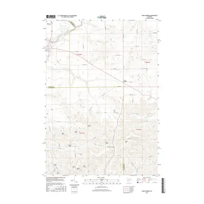 2015 Map of Four Corners, 2015 Print