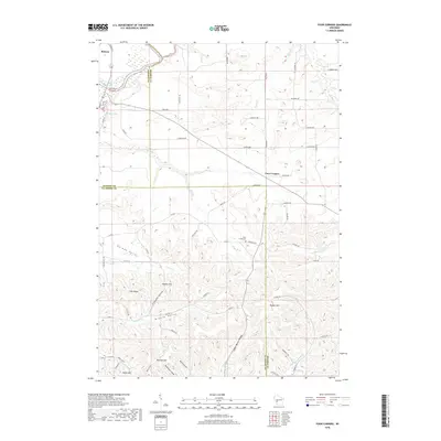 2018 Map of Four Corners, 2018 Print