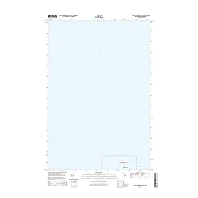 2014 Map of Four Corners OE N, 2014 Print