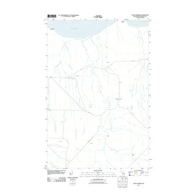 2011 Map of Four Corners, 2011 Print