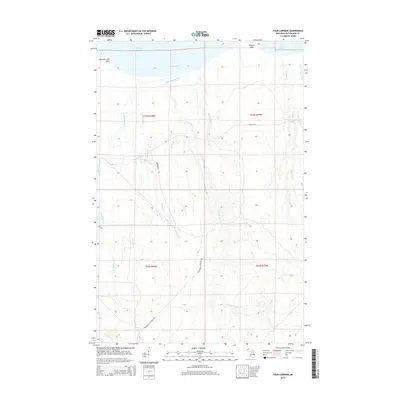 2014 Map of Four Corners, 2014 Print
