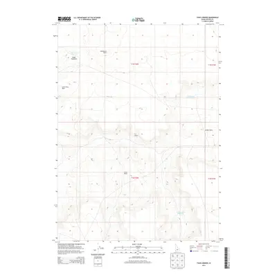 2013 Map of Four Corners, 2013 Print