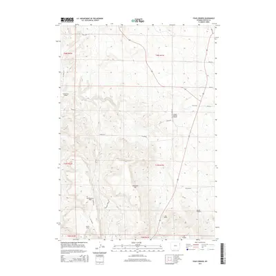 2015 Map of Four Corners, 2015 Print