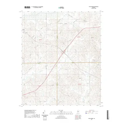 2020 Map of Four Corners, 2020 Print