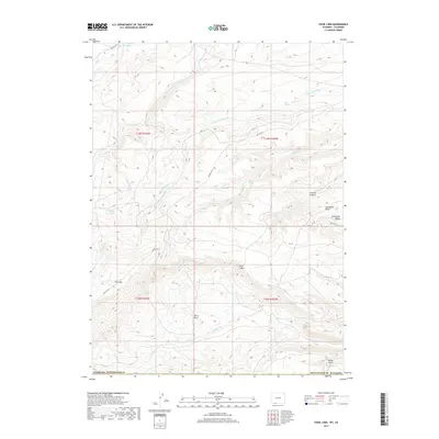 2017 Map of Four J Rim, 2017 Print