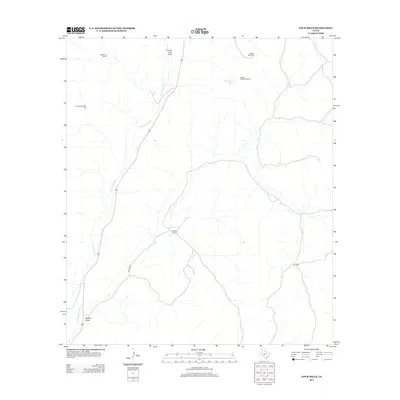 2012 Map of Four Mills, 2012 Print
