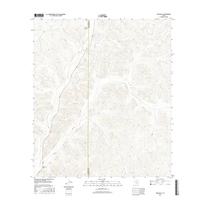 2016 Map of Four Mills, 2016 Print