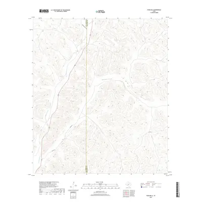 2019 Map of Four Mills, 2019 Print