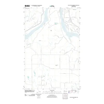 2011 Map of Four Mound Prairie, 2011 Print
